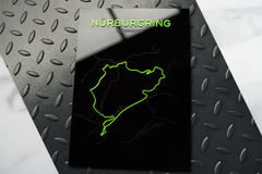 Obraz Nürburgring – legendárny okruh (A4)